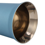Stainless Steel Coffee Cup Double Wall Insulated Capsule Cup Mug for Home Coffee ShopLight Blue 160ml