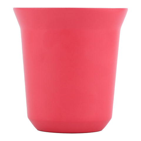 Double Wall Coffee Mug 304 Stainless Steel Insulation Capsule Cup for Kitchen SuppliesRose Red 160ml In Australia - Darrahopens