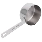 Baking Measuring Spoon 304 Stainless Steel Measuring Cup Scoop with Scales Kitchen Supplies1/2cup125ml