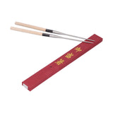 Japanese Sushi Chopsticks with Wood Handle Cooking Chopsticks Tableware Serving Utensils150MM In Australia - Darrahopens