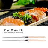 Japanese Sushi Chopsticks with Wood Handle Cooking Chopsticks Tableware Serving Utensils150MM