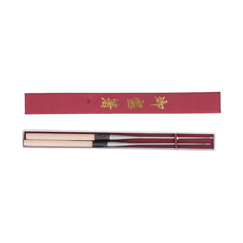 Japanese Sushi Chopsticks with Wood Handle Cooking Chopsticks Tableware Serving Utensils180MM In Australia - Darrahopens
