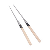 Japanese Sushi Chopsticks with Wood Handle Cooking Chopsticks Tableware Serving Utensils180MM
