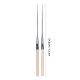 Japanese Sushi Chopsticks with Wood Handle Cooking Chopsticks Tableware Serving Utensils180MM