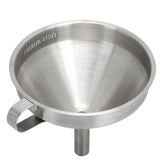 304 Stainless Steel Kitchen Funnel with Filter for Transferring of Liquid Dry Ingredients13cm Mouth Diameter In Australia - Darrahopens