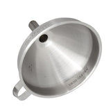 304 Stainless Steel Kitchen Funnel with Filter for Transferring of Liquid Dry Ingredients13cm Mouth Diameter In Australia - Darrahopens