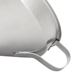 304 Stainless Steel Kitchen Funnel with Filter for Transferring of Liquid Dry Ingredients15cm Mouth Diameter