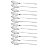 12PCS Silverware Set Stainless Steel Flatware Cutlery Kitchen Utensils for Hotel RestaurantSpoon
