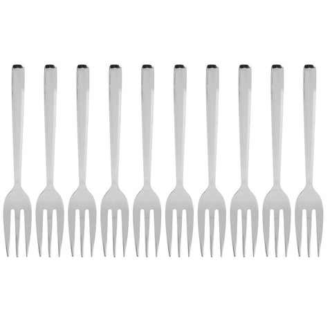 12Pcs Stainless Steel Forks Multifunctional Tasting Appetizer Cake Dessert Salad Fruit Fork In Australia - Darrahopens