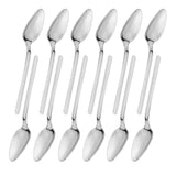 12Pcs Thickened Coffee Spoon 316 Stainless Steel Mirror Polishing Dessert Spoon Gift SetJ13421/04 In Australia - Darrahopens