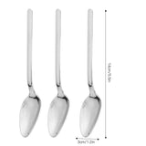 12Pcs Thickened Coffee Spoon 316 Stainless Steel Mirror Polishing Dessert Spoon Gift SetJ13421/04