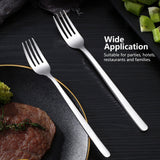 Stainless Steel Dinner Forks Salad Fork Cutlery Tableware for Home Restaurant Supplies