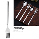 Stainless Steel Dinner Forks Salad Fork Cutlery Tableware for Home Restaurant Supplies