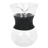Reusable Glass Coffee Pot with Stainless Steel Filter Manual Drip Coffee Maker Set200ml In Australia - Darrahopens