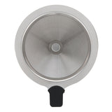 Reusable Glass Coffee Pot with Stainless Steel Filter Manual Drip Coffee Maker Set400ml