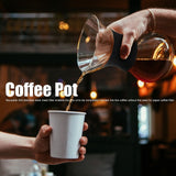 Reusable Glass Coffee Pot with Stainless Steel Filter Manual Drip Coffee Maker Set400ml