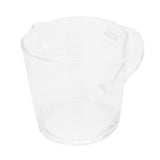 Coffee Cup with Double Spouts Scale Hand Made Borosilicate Glass Measuring Cup 70ml