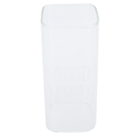 Transparent Milk Cup Innovative Coffee Mug Tea Drink Glass Drinkware for Home ShopWhite Label 400ml In Australia - Darrahopens