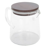 Coffee Pot with Lid HeatResistant Glass Heat Insulation Handle Kettle for Tea Milk Juice(300ml ) In Australia - Darrahopens