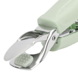 Bowl Gripper Stainless Steel AntiScald AntiSlip Clip Hot Plate Clamp Kitchen Gadget(Green )