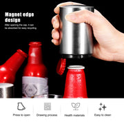 Pressing Beer Bottle Lids Opener Kitchen Bar Accessories Portable Automatic Bottle Opening Tool