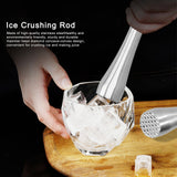 Stainless Steel Cocktail Muddler Bar Fruit Mixer Ice Crushing Tools DIY Drinks Tool