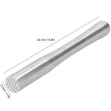 Stainless Steel Ice Crushing Rod Mixer Cocktail Muddler Barware Kitchen Tools DIY Bar ToolL