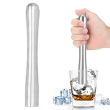 Stainless Steel Ice Crushing Rod Mixer Cocktail Muddler Barware Kitchen Tools DIY Bar ToolS
