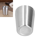 260ml Beer Cup Stainless Steel Water Tea Milk Coffee Cups Mugs for Camping Picnic BBQ