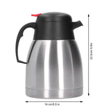 Large Capacity Thermal Jug 304 Stainless Steel Vacuum Insulation Kettle Household Supplies1.5L