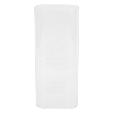 400ml Water Cup Square Heat-Resistant Glass Mug Beverage Milk Breakfast Cup DrinkwareCrown Pattern In Australia - Darrahopens