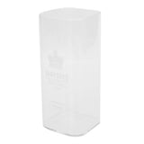 400ml Water Cup Square Heat-Resistant Glass Mug Beverage Milk Breakfast Cup DrinkwareCrown Pattern In Australia - Darrahopens