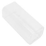 400ml Water Cup Square Heat-Resistant Glass Mug Beverage Milk Breakfast Cup DrinkwareCrown Pattern In Australia - Darrahopens