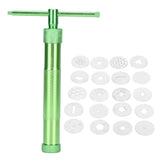 Clay Extruder Stainless Steel Rotating Squeezer Kit for Pottery Ceramic Sculpture Craft In Australia - Darrahopens