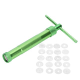 Clay Extruder Stainless Steel Rotating Squeezer Kit for Pottery Ceramic Sculpture Craft In Australia - Darrahopens