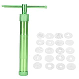 Clay Extruder Stainless Steel Rotating Squeezer Kit for Pottery Ceramic Sculpture Craft In Australia - Darrahopens
