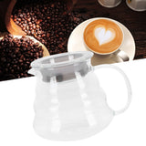 Glass Coffee Server Professional Glass Coffee Carafe Coffee Pot for Bar Kitchen Counter300ml