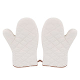1Pair Heat Resistant Gloves Microwave Oven Mitts Cooking Tools for Home Restaurant In Australia - Darrahopens