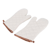 1Pair Heat Resistant Gloves Microwave Oven Mitts Cooking Tools for Home Restaurant In Australia - Darrahopens