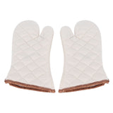 1Pair Heat Resistant Gloves Microwave Oven Mitts Cooking Tools for Home Restaurant In Australia - Darrahopens