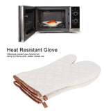 1Pair Heat Resistant Gloves Microwave Oven Mitts Cooking Tools for Home Restaurant
