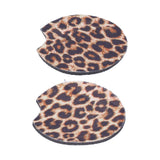 2Pcs Teacup Mat Waterproof Non Slip Car Coaster Neoprene Printed Cup Pad Protector