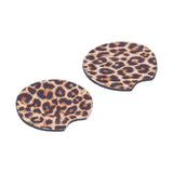 2Pcs Teacup Mat Waterproof Non Slip Car Coaster Neoprene Printed Cup Pad Protector In Australia - Darrahopens