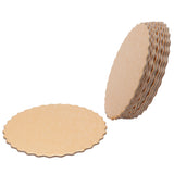 10PCS Double Sided Pattern Round Cake Boards Reusable Cake Trays for Wedding Birthday Party(6in ) In Australia - Darrahopens
