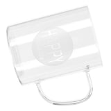 350ml Coffee Cup Transparent High Borosilicate Glass Mug with Handle for Milk Tea Beverage