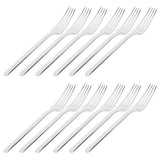 12Pcs 316 Stainless Steel Fork Dinner Fork Set Supplies for Kitchen Dining Room Daily Use In Australia - Darrahopens