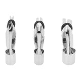 3pcs Stainless Steel Cake Crimper Cake Making Decorating Clamp Mould DIY Baking Tools In Australia - Darrahopens