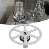 Stainless Stee High Pressure Glass Rinser Automatic Cup Rinser Washer for Bar Kitchen Sinks