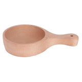 Wooden Salad Bowl with Handle JapaneseStyle Noodles Fruit Bowl Kitchen Tablewares In Australia - Darrahopens