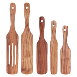 5Pcs/Set Wooden Spatulas Turner Cooking Utensil Kit Tableware Kitchen Accessories In Australia - Darrahopens